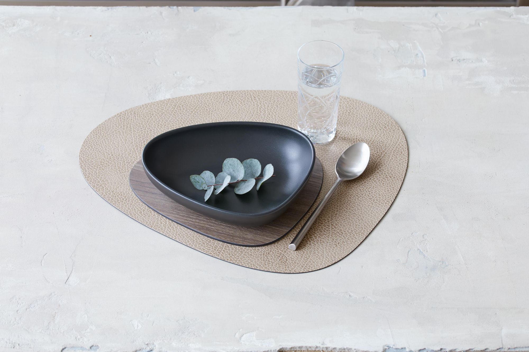 990205 HIPPO nude подстановочная салфетка фигурная 37x44 см, толщина 1,6 мм;LIND DNA  - Вид №3