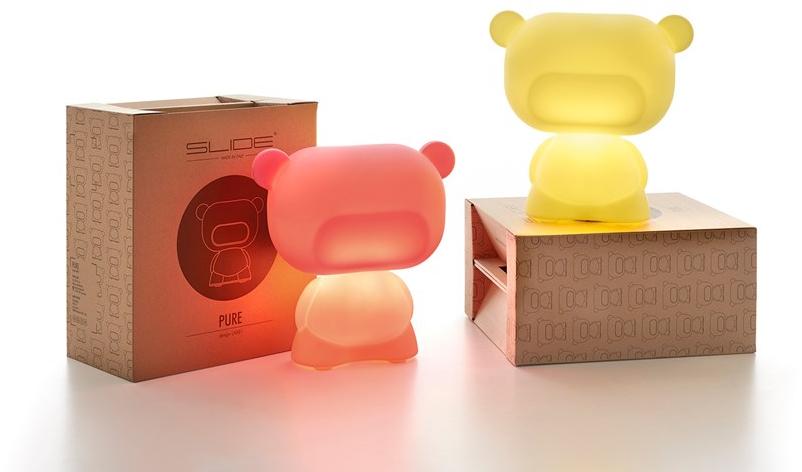 SLIDE Настольная лампа из полиэтилена для детей sun-id-1430409 - Вид №3