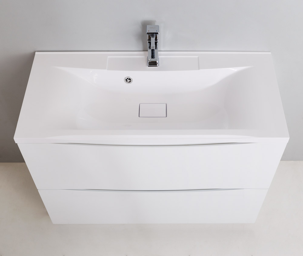 Мебель для ванной BelBagno MARINO-800-2C-PIA-BL-P  - Вид №2