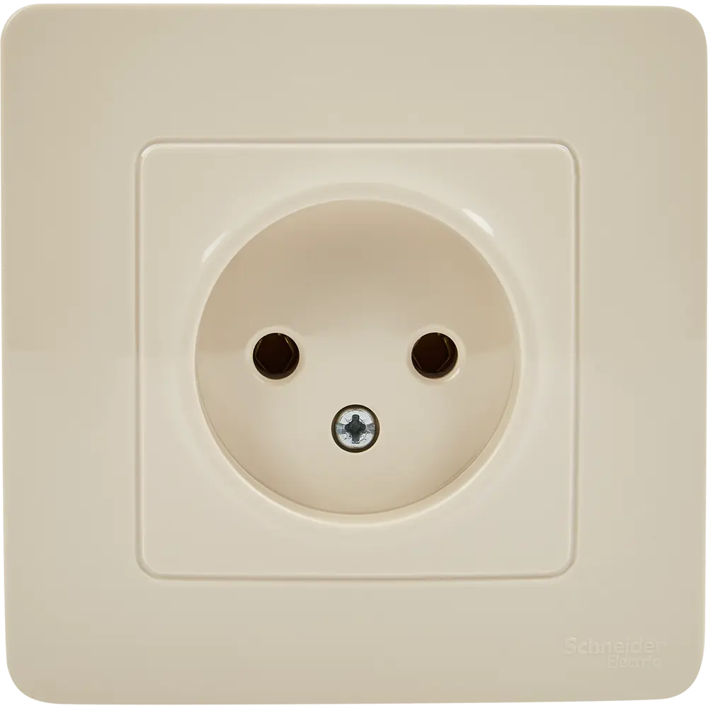 Розетка встраиваемая Systeme Electric Blanca без заземления без шторок 16 А цвет бежевый 84500030 STLM-2193978