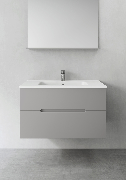 1390113 Шкаф Для Умывальника Sun Grey 900 Hafa Серый 