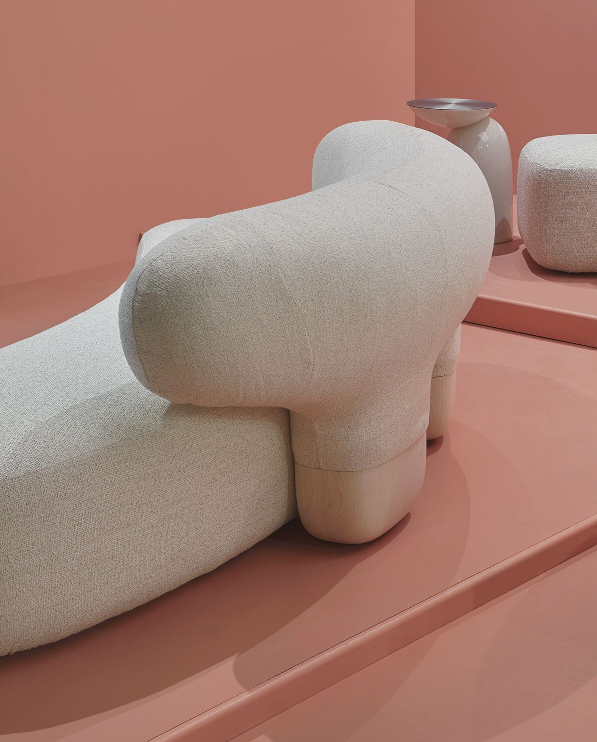 Изогнутый диван из ткани Secolo Asawa ARCH-00089267 - Вид №2