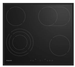 9006776 Электрическая варочная поверхность Hotpoint HR 6T7 BA S