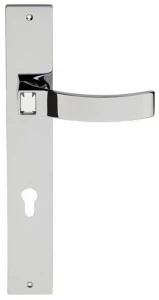 LINEA CALI' Ручка из хромированной латуни с кристаллами Swarovski® на пластине Elios crystal