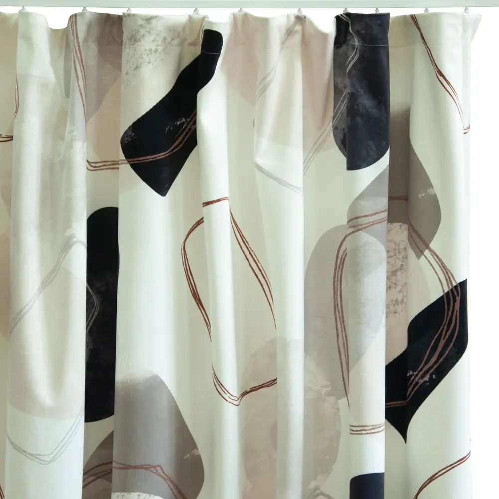 SEASONS Штора Анже на ленте: бархатный декор для уютного интерьера 88948005 STLM-1402463 - Вид №4