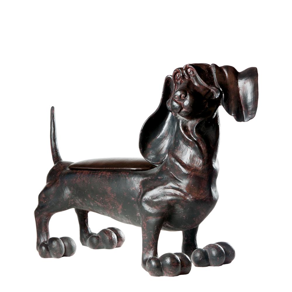 77013 Садовая скамейка Такса Клякса малая BOGACHO 4627138219607