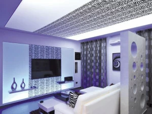 BARRISOL Натяжная стена с акустической подсветкой, напечатанная из ПВХ