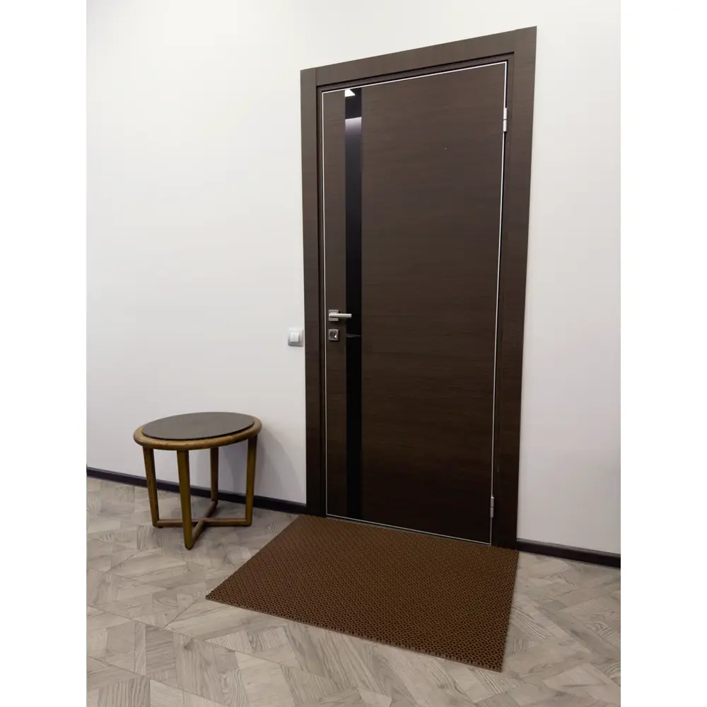 Коврик универсальный Капелька 75x105 см цвет коричневый 89353878 STLM-2131169 Santreyd  - Вид №5