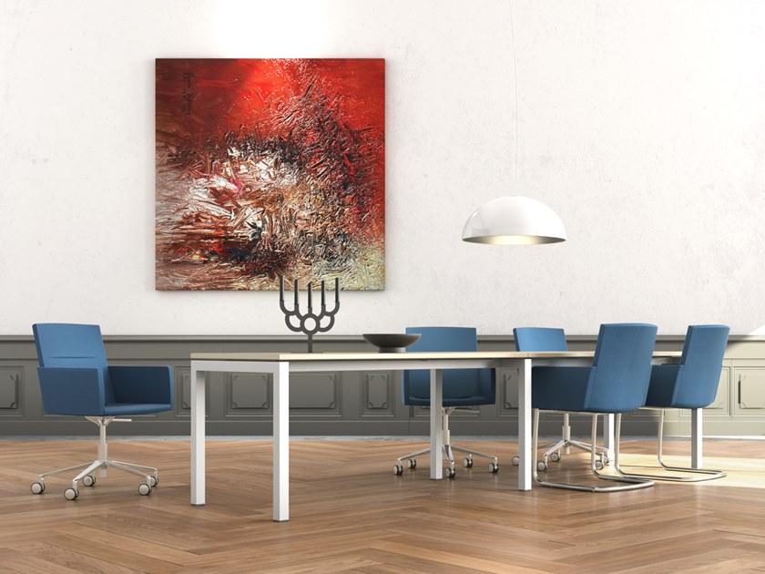 Casala Стул консольный из ткани с подлокотниками Leon ii 2665/11 - Вид №1