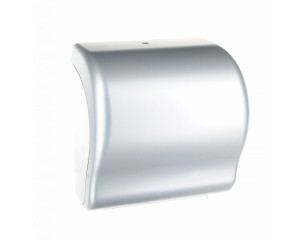 CUS301 UNIQUE LUX CUT SILVER LINE механический диспенсер для полотенец Merida