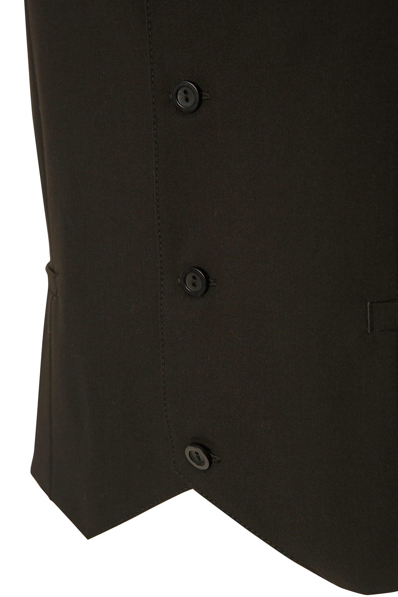 62869 Жилет  мужской BLACK El-Risto  Одежда для официантов  размер 54  - Вид №2