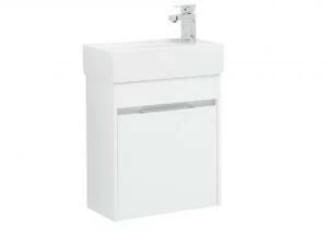 Тумба с раковиной Aquanet Лидс 50 белый