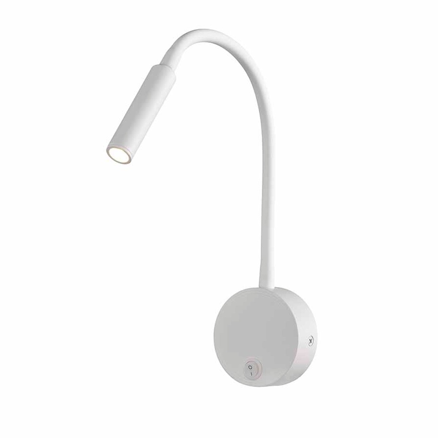 086189 Настенный светильник 6046 белый Mantra Boavista 