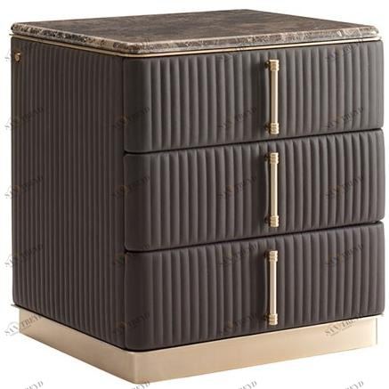 VOLPI Прямоугольная тумбочка с ящиками Luigi volpi Lv-83004.cd3