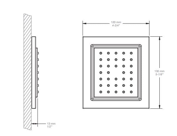 Термостатический набор для душа с душем BARIL PRO-3852-10 ARCH-00117164 - Вид №2