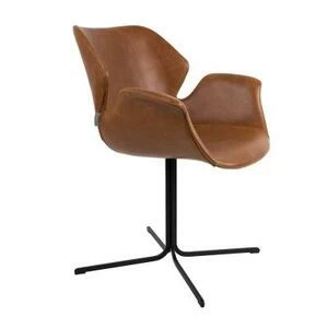 Кресло Nikki коричневое