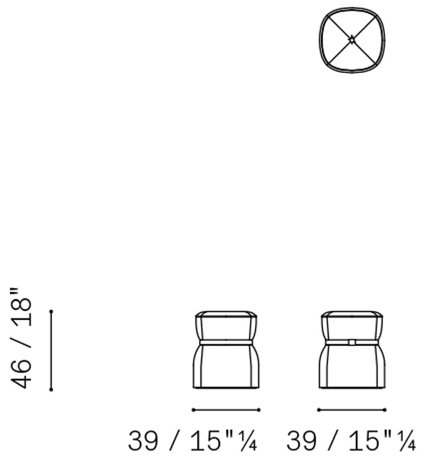 Кожаный мягкий стул Poltrona Frau коллекция-диваны и кресла ARCH-00122891 - Вид №4