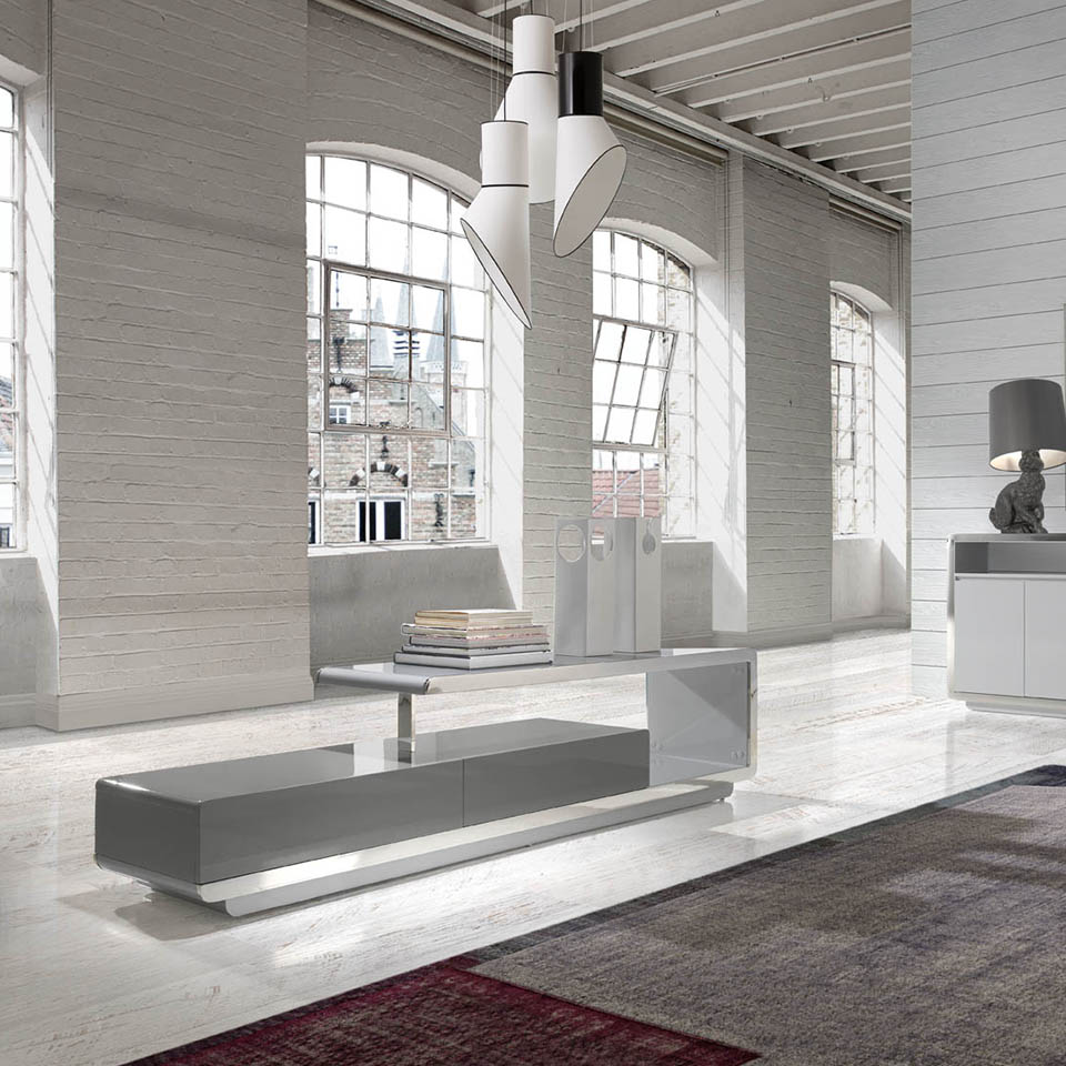 Тумба под телевизор белая F6080 от Angel Cerda ANGEL CERDA  148692 Белый  - Вид №2