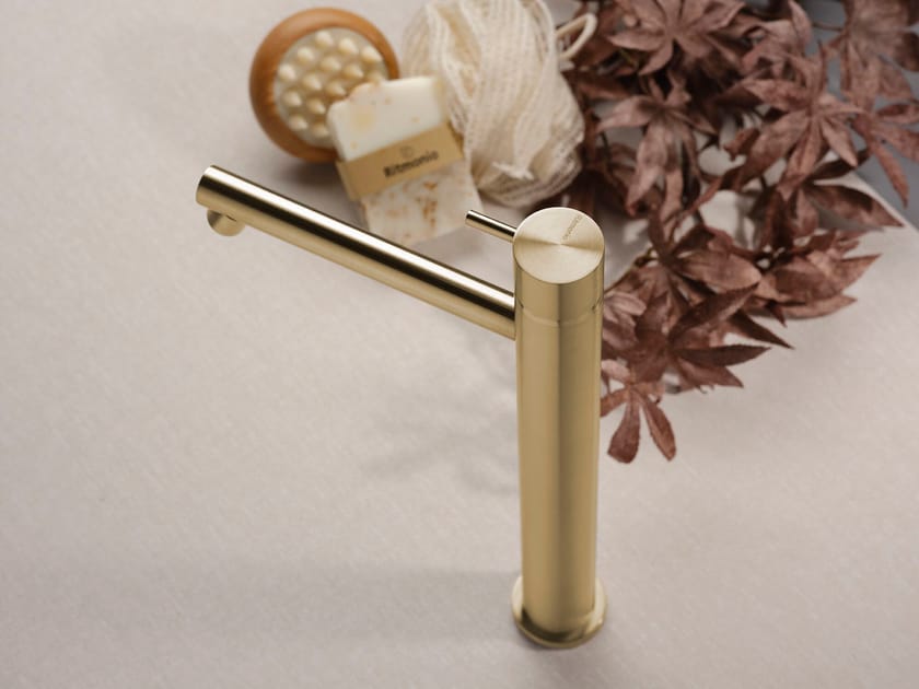 Смеситель для раковины из нержавеющей стали с одной ручкой Ritmonio Diametro35 Inox ARCH-00008164