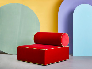 Тканевое кресло