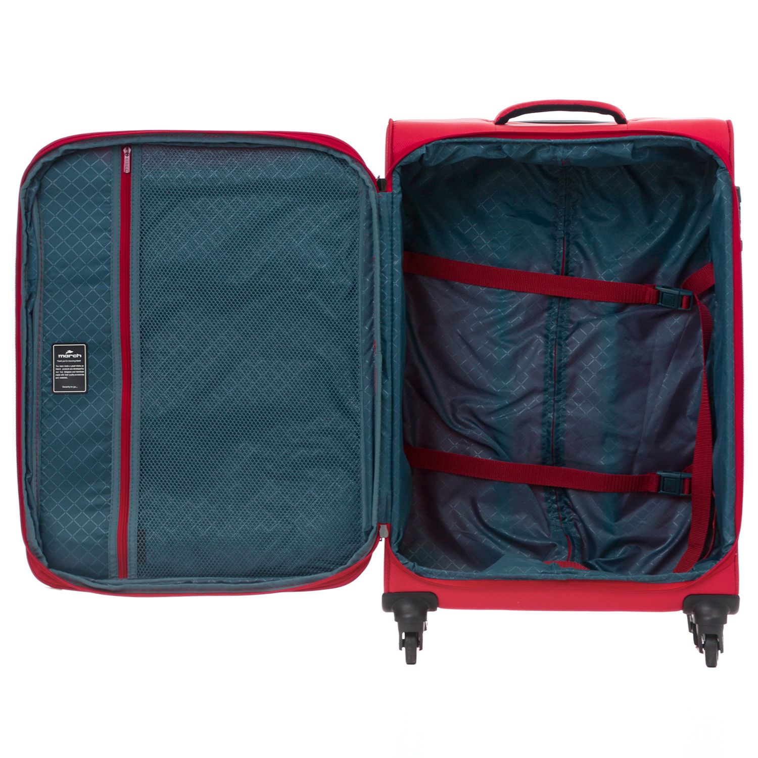 M2550-01-62 Чемодан M2550*62 Medium Luggage March Cloud - Вид №2