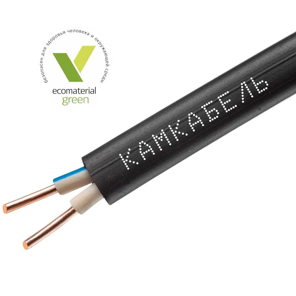 Кабель Камкабель ВВГпнг(A)-LS 2x2.5 100 м ГОСТ 81933614 STLM-2148280  - Вид №1