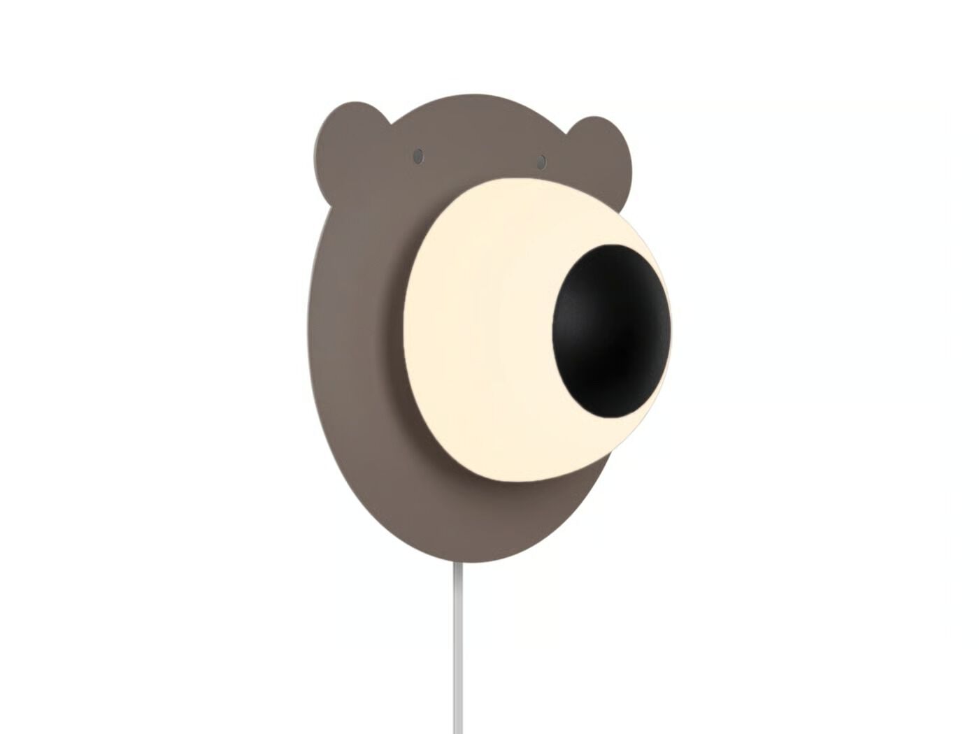 Металлический и стеклянный настенный светильник Nordlux BRUNA BEAR ARCH-00033175 - Вид №1