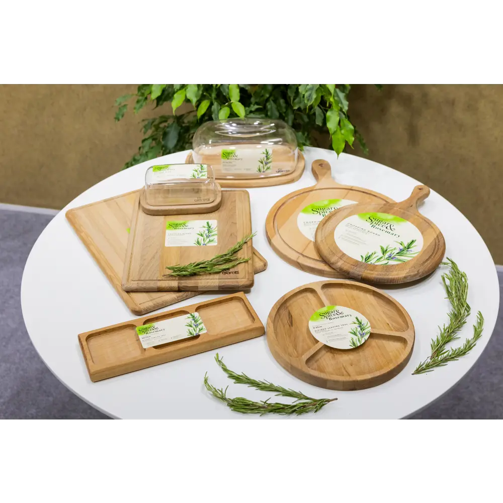 Доска разделочная Sugar&Spice Rosemary 32x24 см дерево цвет коричневый STLM-2142290 - Вид №1