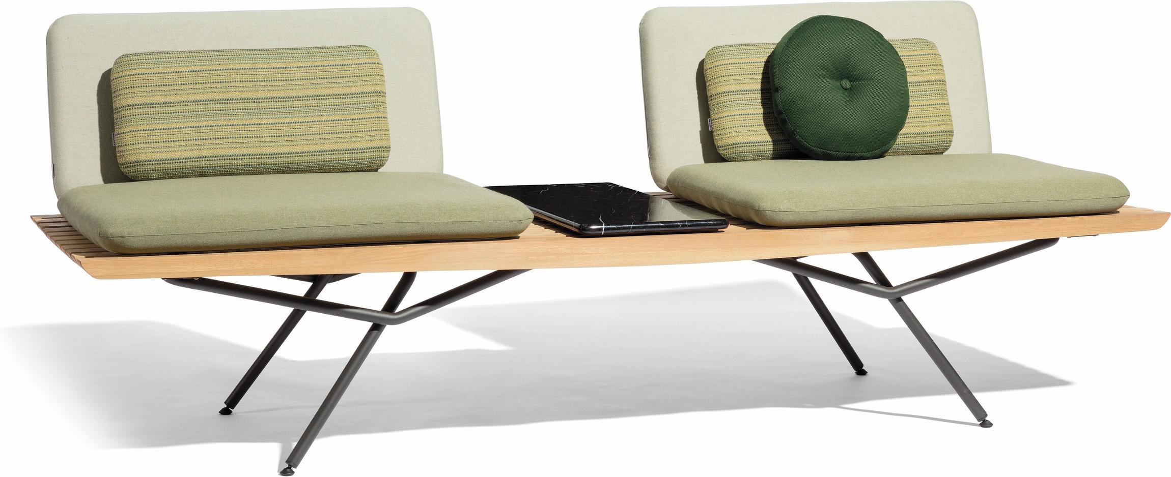 MNST87 Диван модульный 2-х мест. лава iroko 130 Manutti San