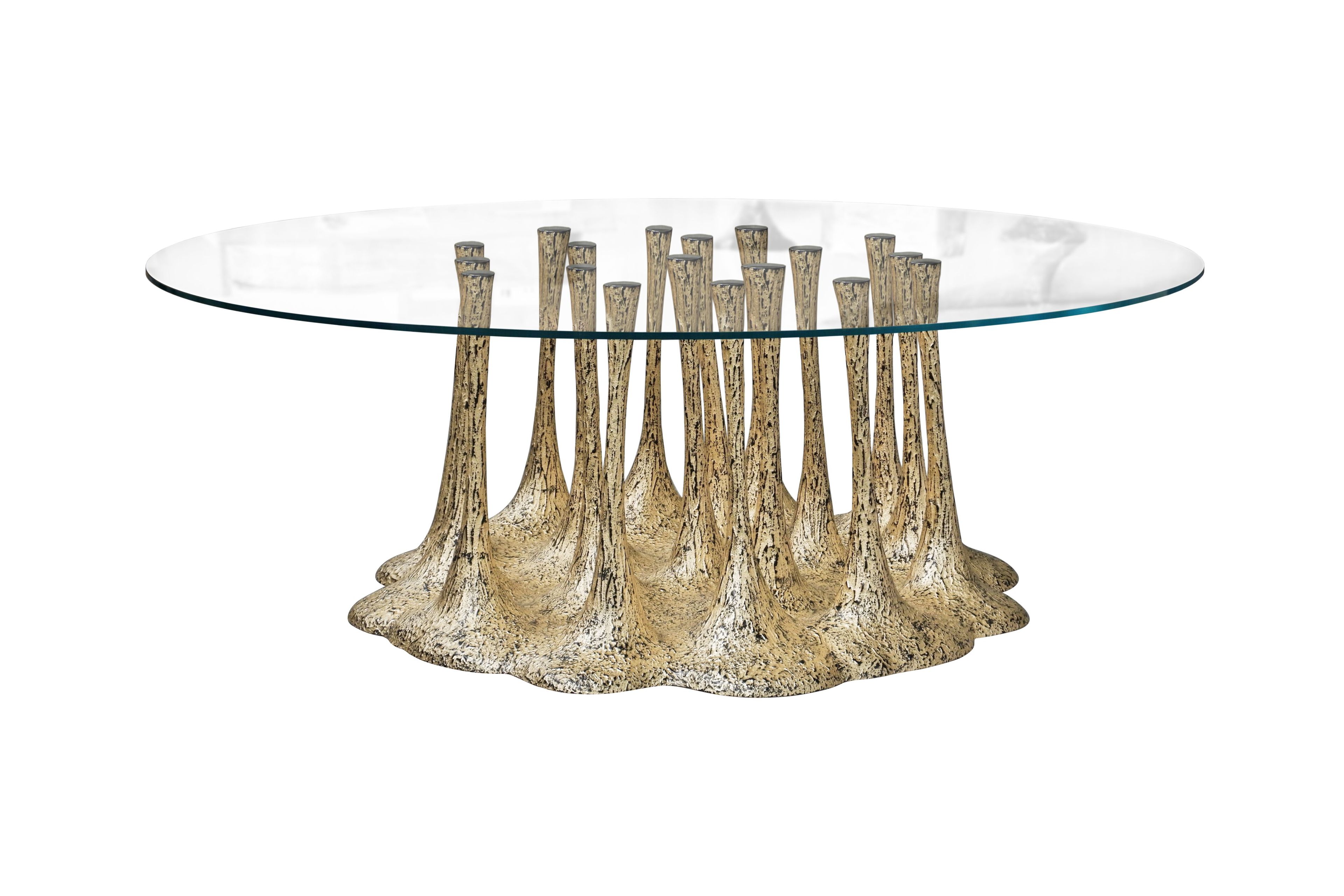 Круглый стол из стекловолокна KARPA AMAZONIA K2008A ARCH-00130086 - Вид №3