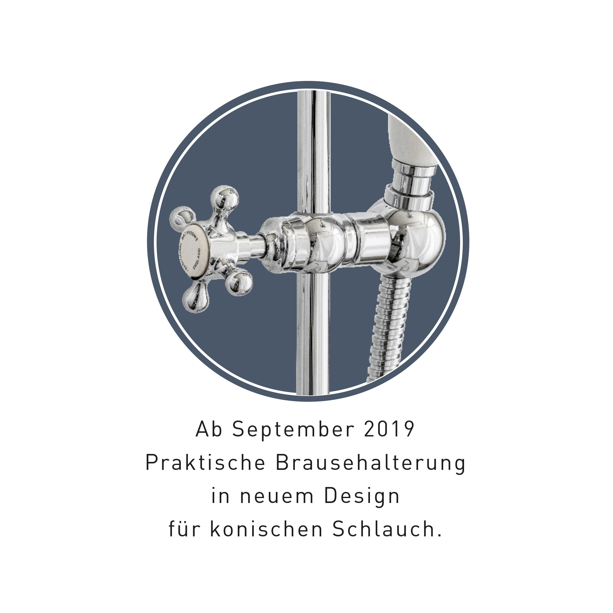 Traditional bathrooms Ручной душ со стенкой Tb20.410.ag  - Вид №2