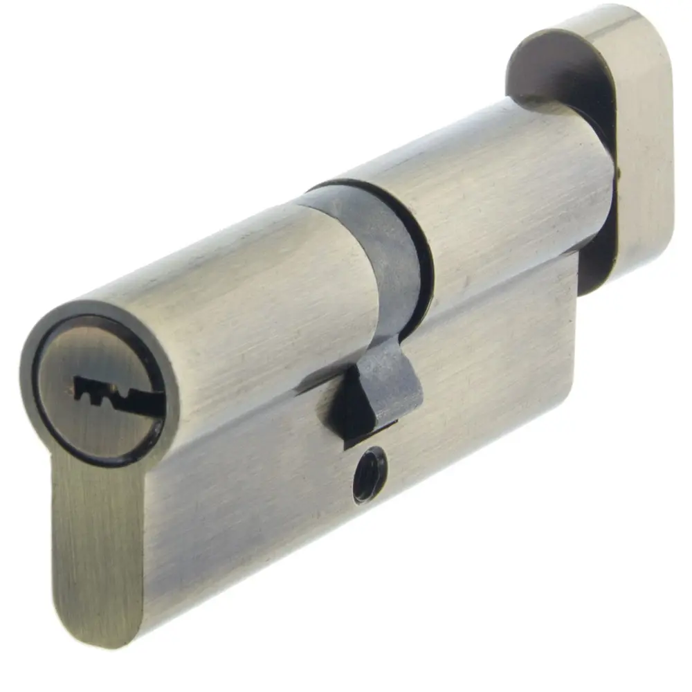 Цилиндр Standers ключ/вертушка 40х40 бронза, TT-CABNB4040AB 17264037 STLM-2092992 