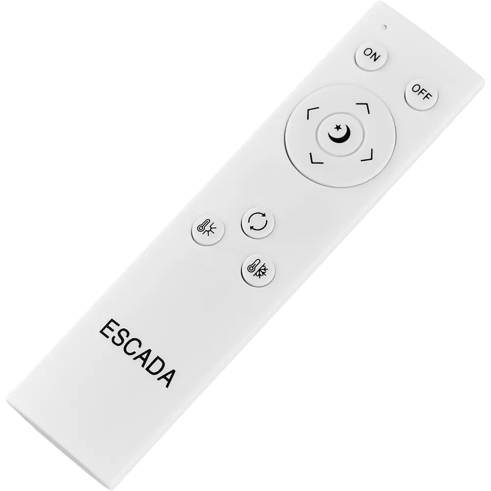 Люстра потолочная светодиодная Escada 10209/3LED с пультом управления, 15 м², регулируемый белый свет, цвет черный STLM-2157165 - Вид №5