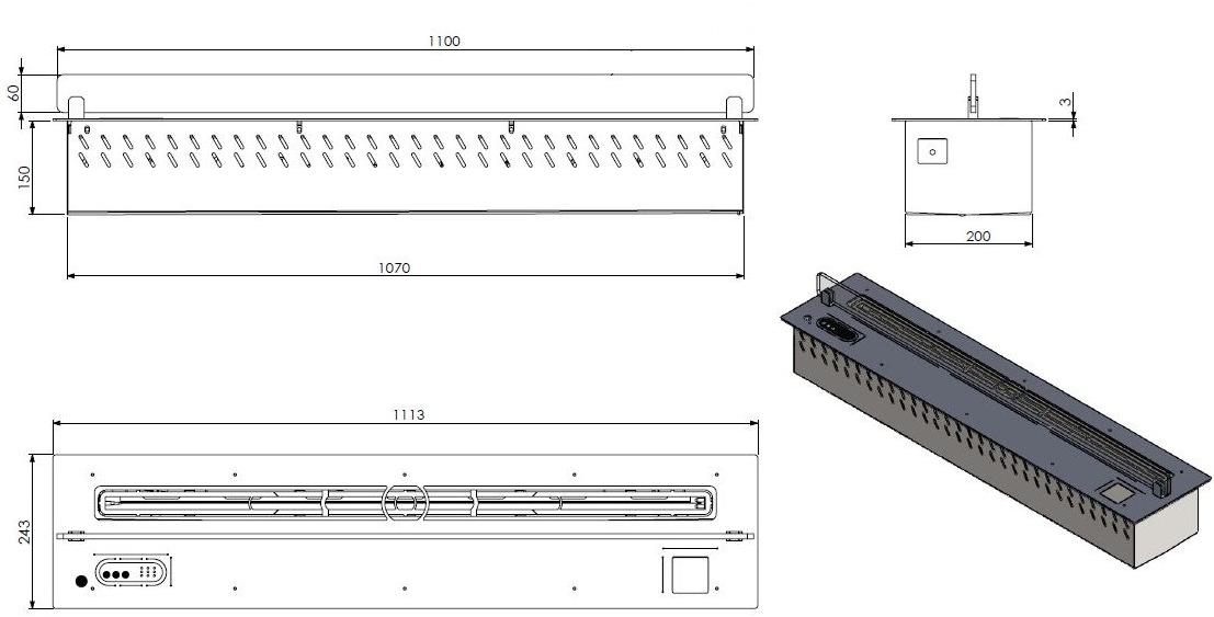 bioKamino Горелка на биоэтаноле для камина sun-id-1368696 - Вид №3