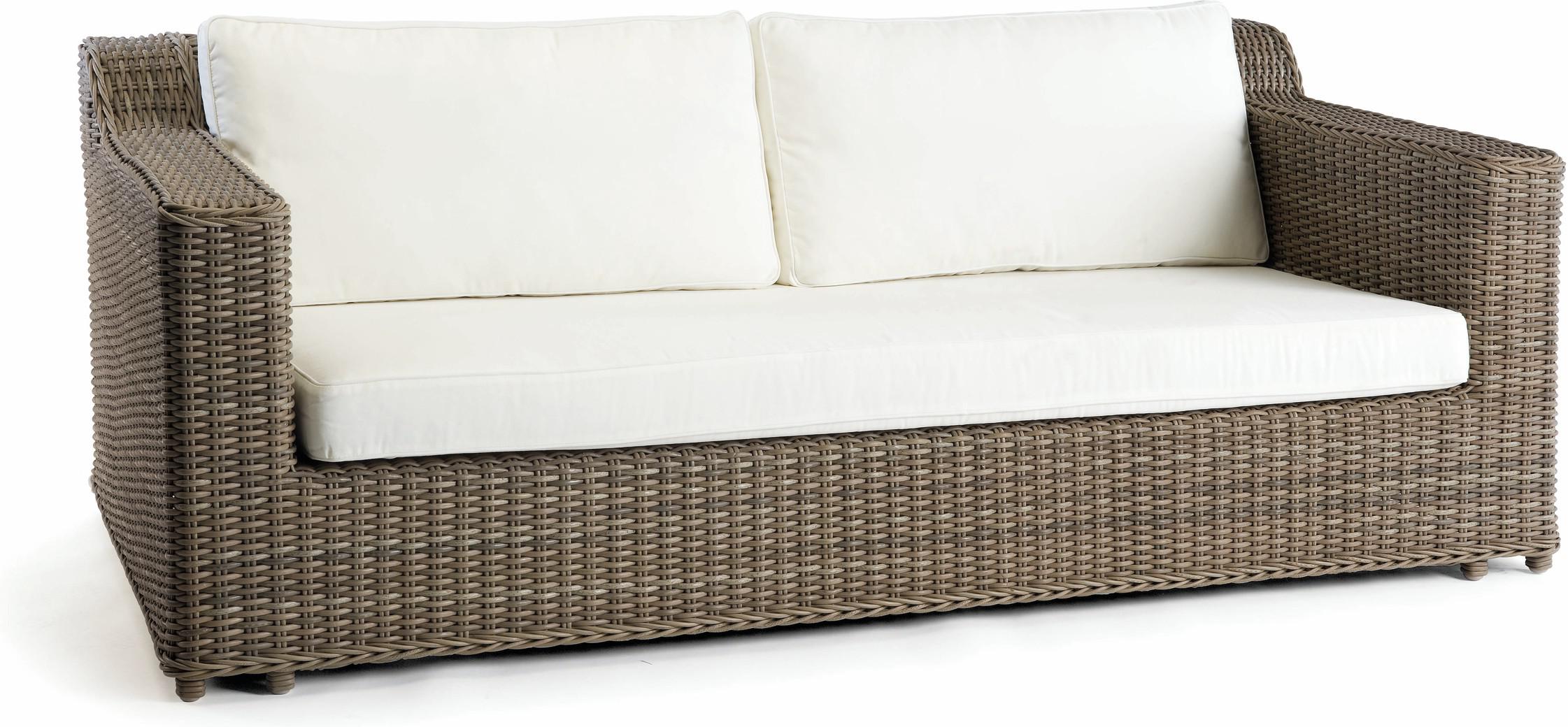 MNST165 2,5 мест. диван фиксированный шнур 8мм старый серый Manutti San Diego