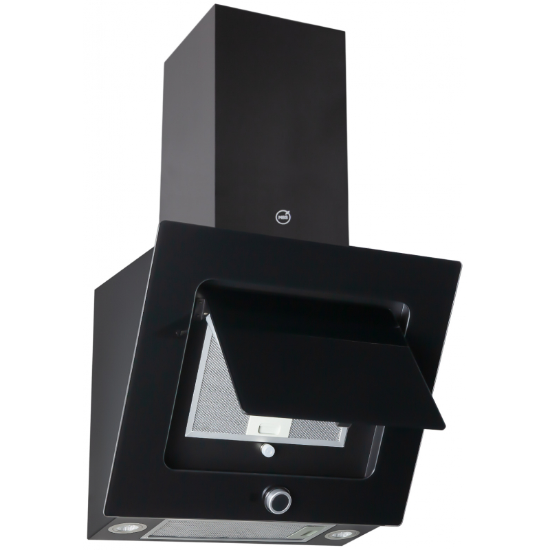 9921728 Вытяжка наклонная MBS CRASSULA 160 GLASS черный/черный STDN-0138464 - Вид №2