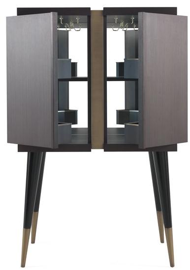 Gianfranco Ferré Home Деревянная барная стойка со встроенной подсветкой Sean Sea.115.a - Вид №1