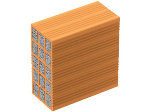 Теплоизоляционный кирпичный блок