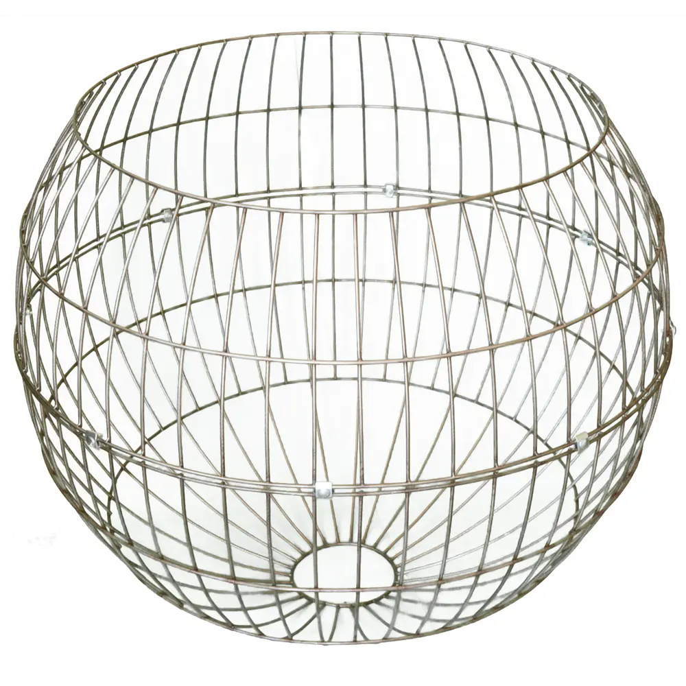 Габион - шар кашпо ø100 h58 см оцинкованная сталь серый Santreyd STLM-2193813