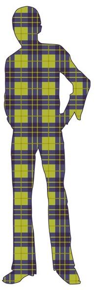 CONCEPTUWALL Декор из клейкой ткани Silhouettes sun-id-1391006 - Вид №19