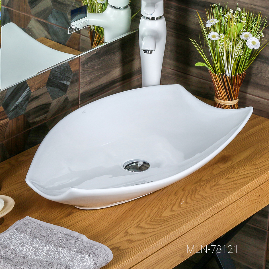 Накладная раковина melana mln-78121 78121-805 - Вид №3