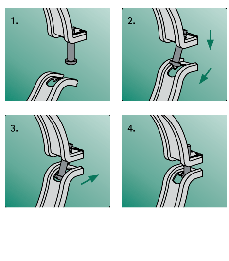 4115100 BIS Aero® Вентиляционные хомуты для вентиляционных труб walraven  - Вид №2