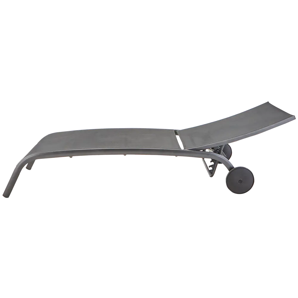 Naterial Lyra II - Шезлонг алюминиевый с текстиленом антрацит 84494096 STLM-1572477 - Вид №4