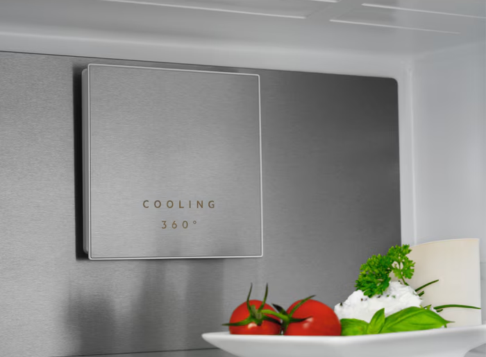 9258290 Холодильник с морозильником   AEG ORC8M361EL черный STDN-0063342 - Вид №3