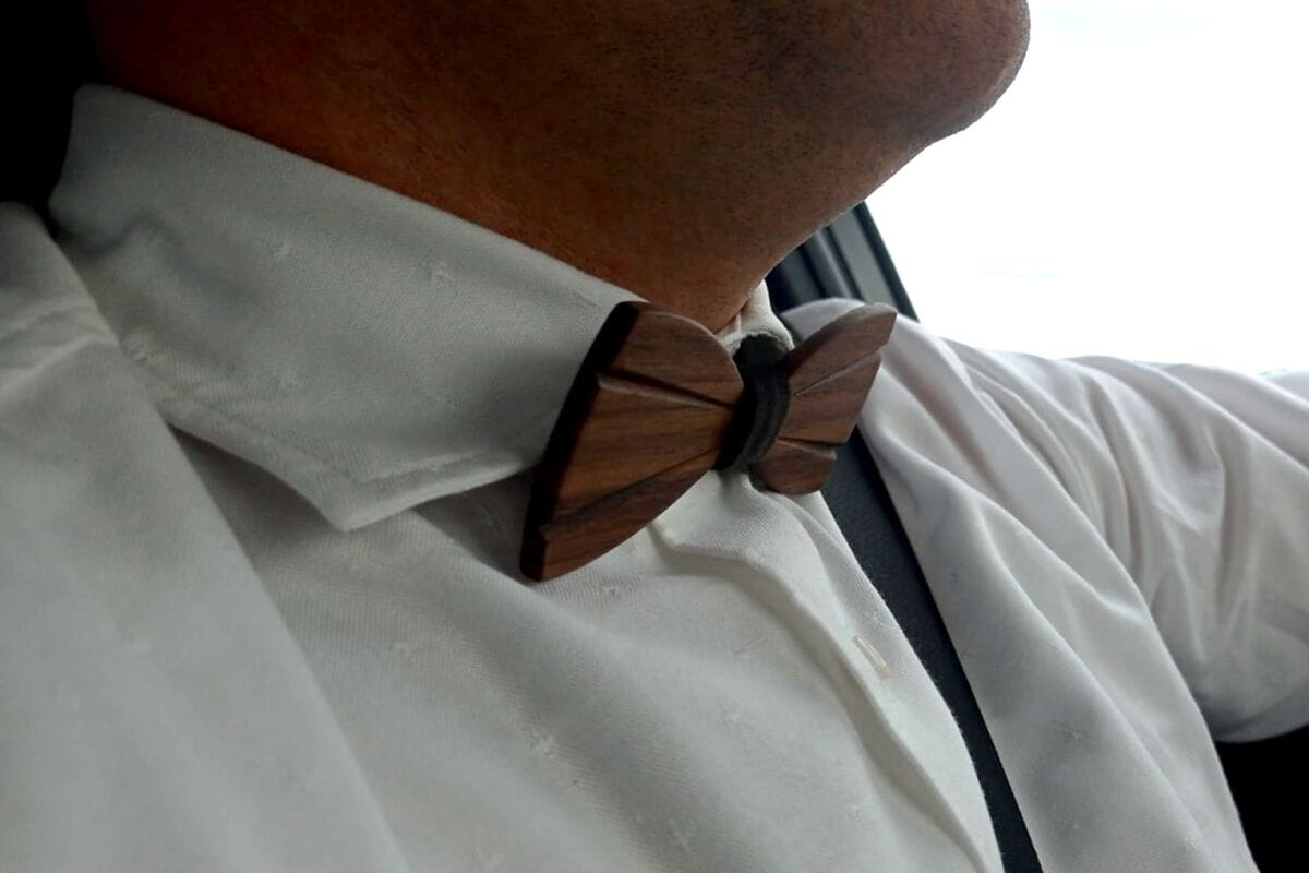 Галстук-бабочка из орехового дерева canaletto Deodara PAPILLON ARCH-00071976 - Вид №1