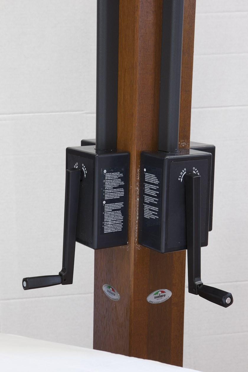 Scolaro Parasol Двойной зонт с боковой стойкой Wood C3570 wdo/c3060 wdo - Вид №2