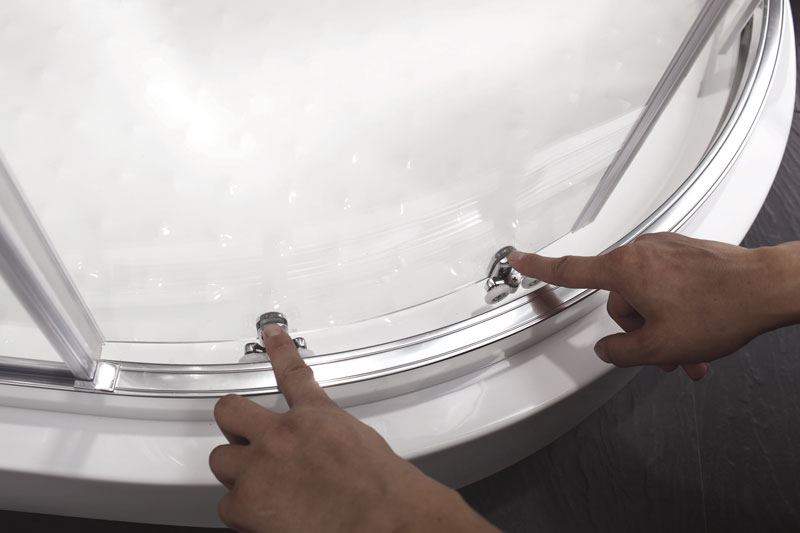 Душевая дверь в нишу CEZARES ANIMA-W-BF-1-120-C-Cr - Вид №2