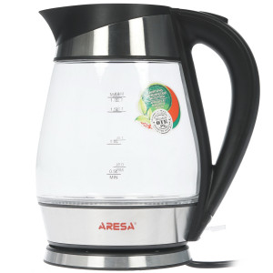 8107489 Электрочайник Aresa AR-3441 серебристый