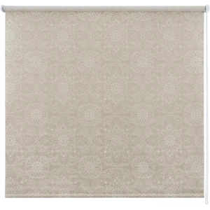 Штора рулонная «Мандала» 120х175 см, цвет золотой