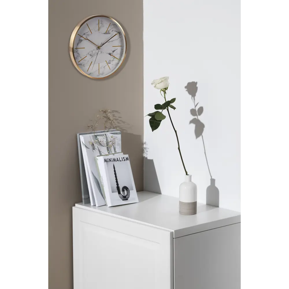 Часы настенные круглые металл цвет разноцветный бесшумные ø30 см Santreyd STLM-2121850 - Вид №6